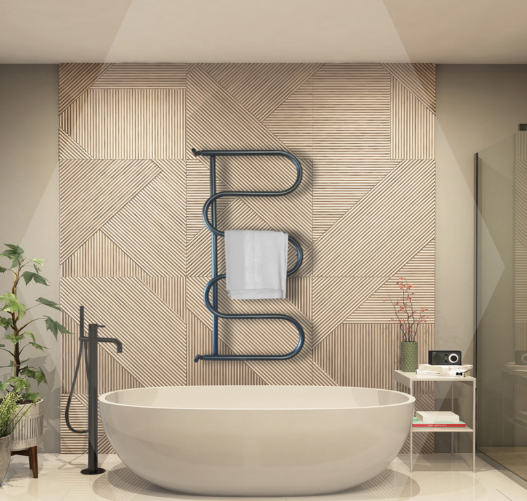 Walk-in shower bathroom — Kent